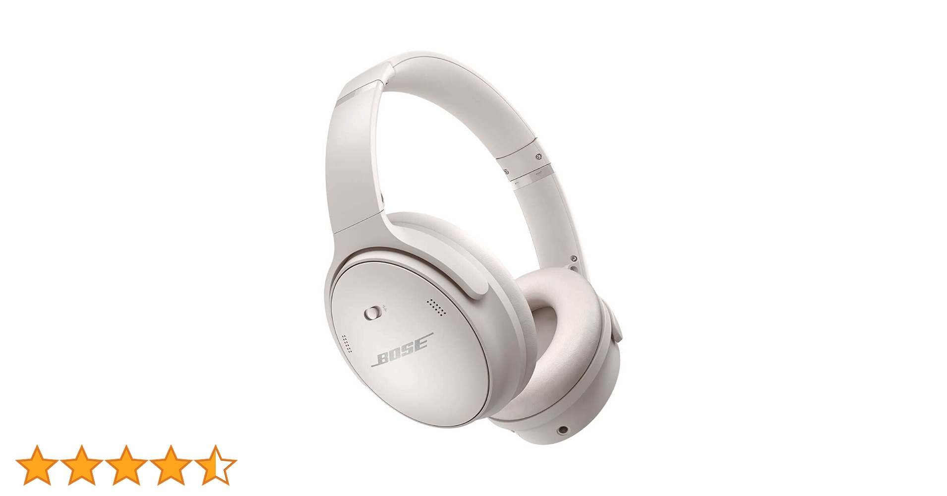 Bose QC-45 ワイヤレスヘッドホン ホワイト Bose QuietComFort 45 Bluetooth Wireless Noise Cancelling